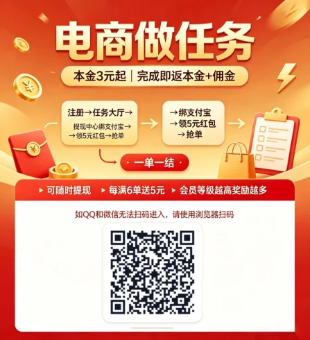 电商做任务,本金3元起-九五项目网 | 最新首码项目发布平台